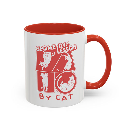 Coffee Mug (11, 15oz) - Geometry Cat